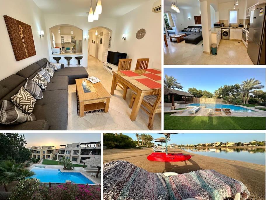 2 Bedroom Condo, With Pool, And Beach & Lagoon Access ฮูร์กาดา ภายนอก รูปภาพ
